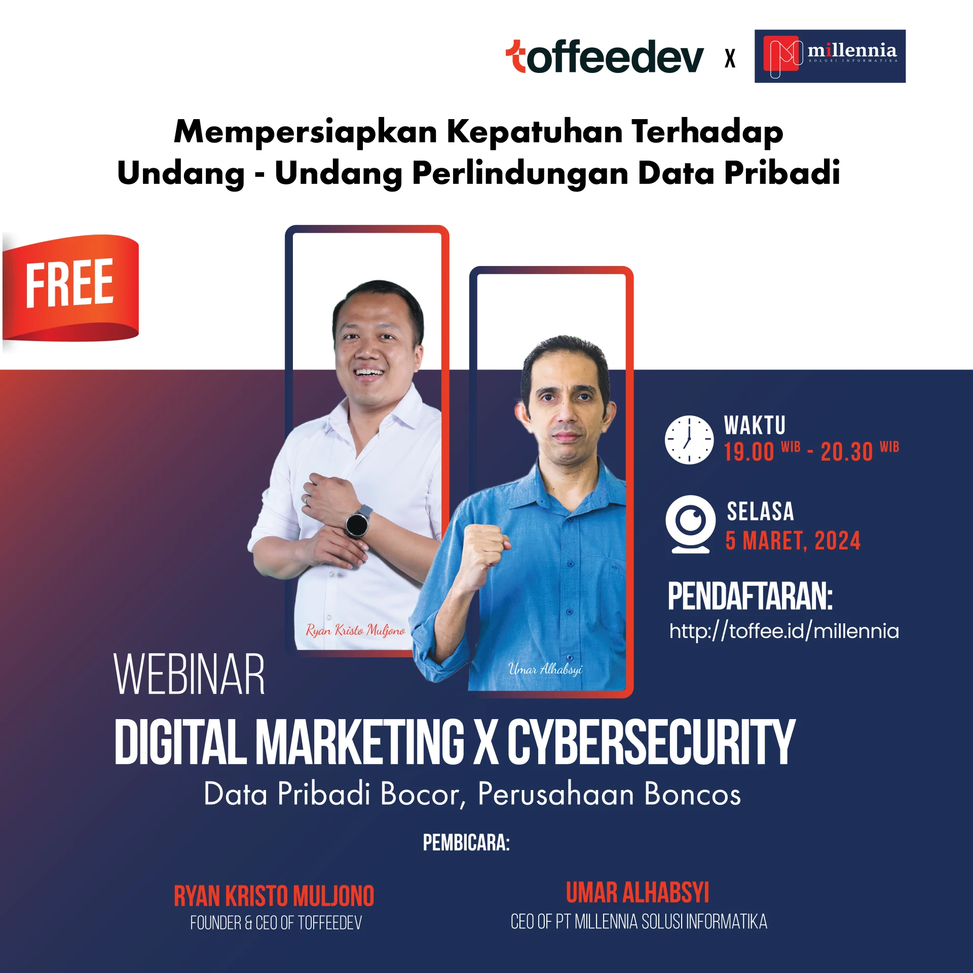 Design Webinar Kolaborasi Cybersecurity x Digital Marketing V.4