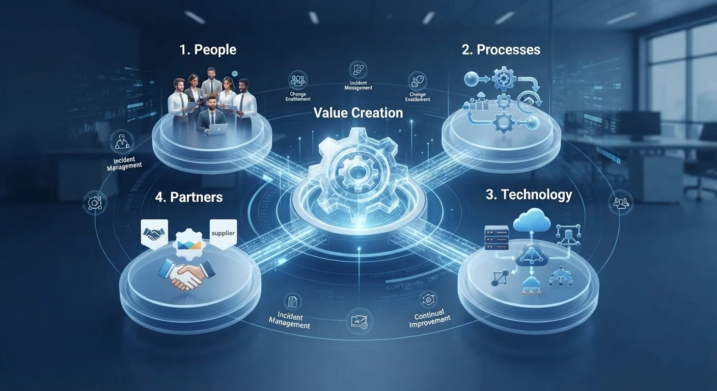 Implementasi ITIL 4 Foundation dalam IT Service Management